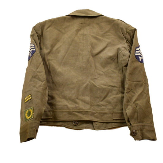 Vintage 1980s Military Wool Field Jacket Men's Small from propervintagecanada