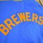 Vintage 1980s Milwaukee Brewers MLB Pyramid Windbreaker Jacket Men's Large from propervintagecanada