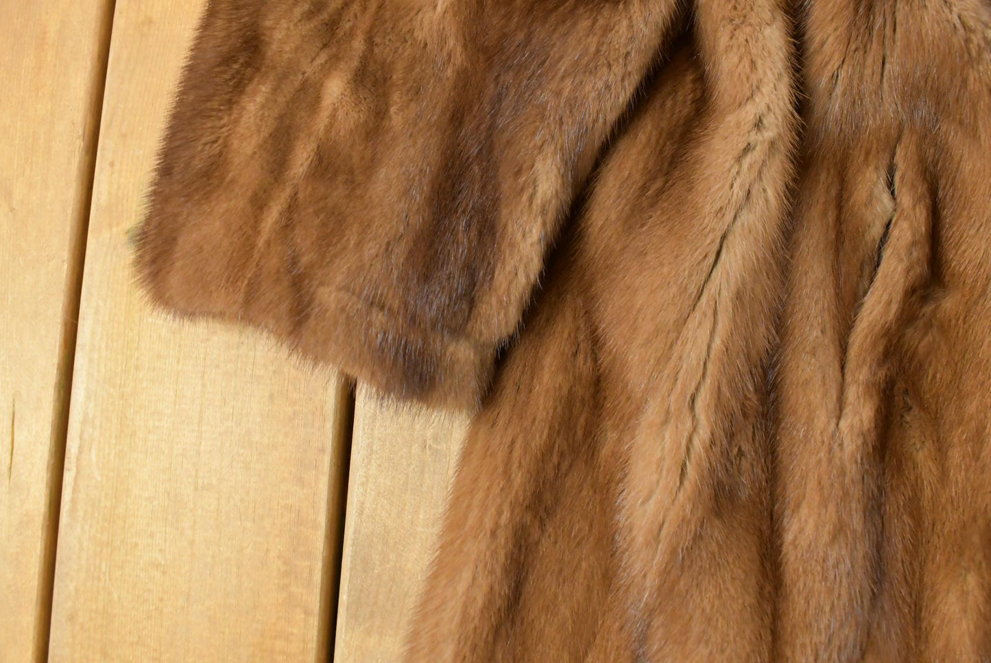 Vintage 1980s Mink Fur Coat Full Length Adult Large Men's Large from propervintagecanada
