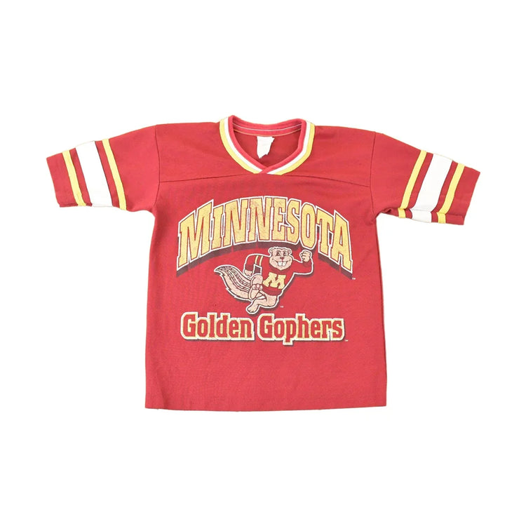 Vintage 1980s Minnesota Golden Gophers Collegiate T-Shirt Youth S from propervintagecanada