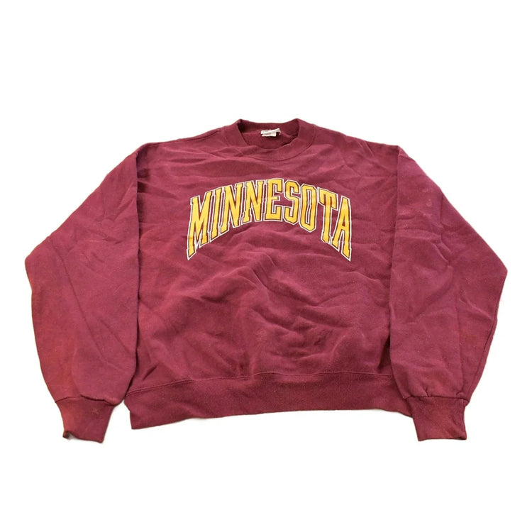 Vintage 1980s Minnesota Gophers University Collegiate Crewneck Sweatshirt Men's Large from propervintagecanada