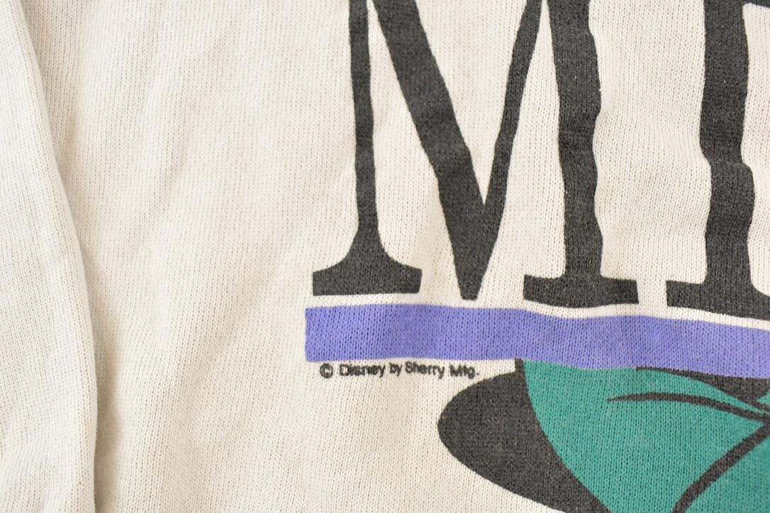 Vintage 1980s Minnie Mouse Disney Crewneck Sweatshirt Women's L / Mickey Mouse / Embroidered Sweater / 80s Retro Cartoon from propervintagecanada