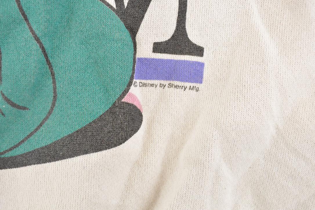 Vintage 1980s Minnie Mouse Disney Crewneck Sweatshirt Women's L / Mickey Mouse / Embroidered Sweater / 80s Retro Cartoon from propervintagecanada