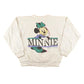 Vintage 1980s Minnie Mouse Disney Crewneck Sweatshirt Women's L / Mickey Mouse / Embroidered Sweater / 80s Retro Cartoon from propervintagecanada