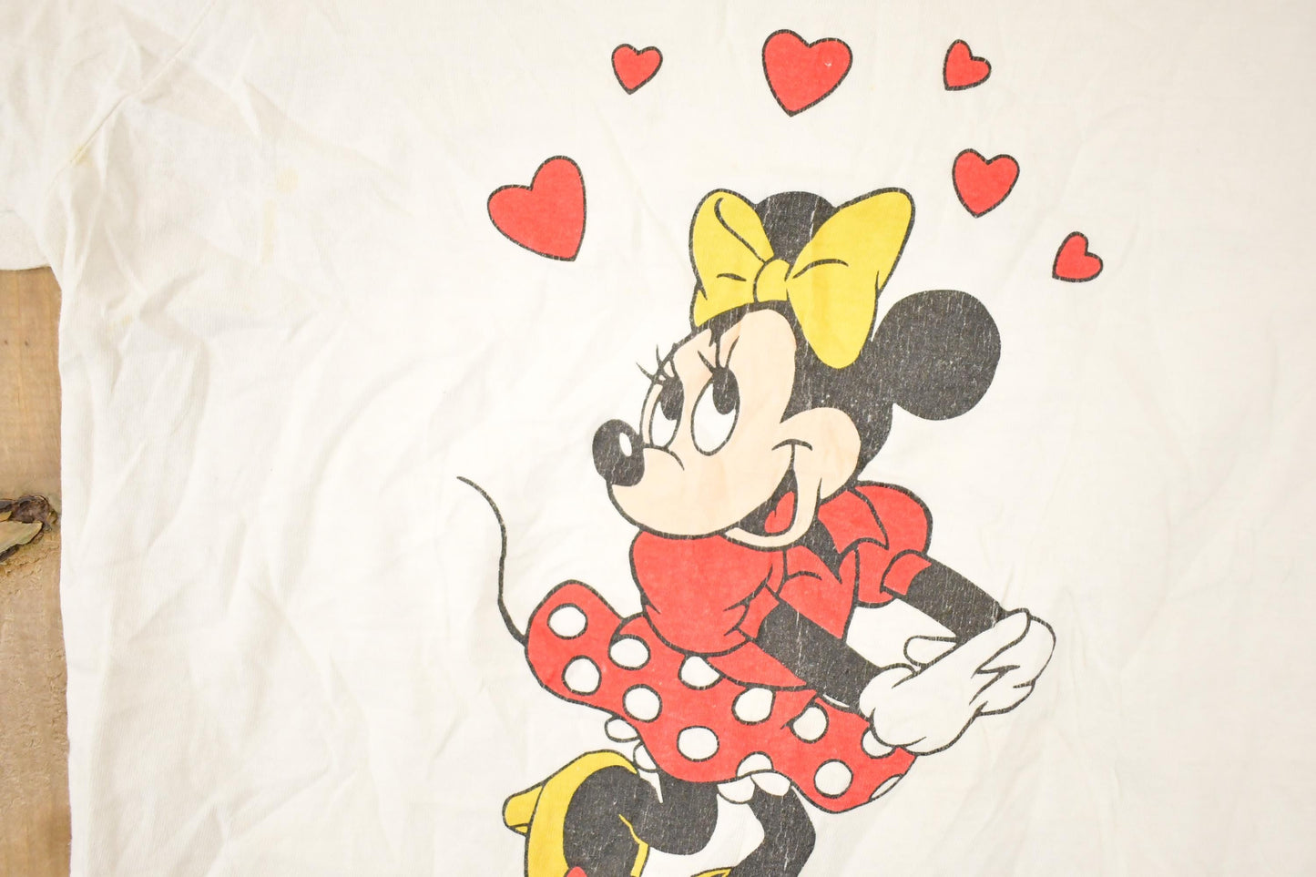 Vintage 1980s Minnie Mouse Disney T-Shirt Women's S from propervintagecanada