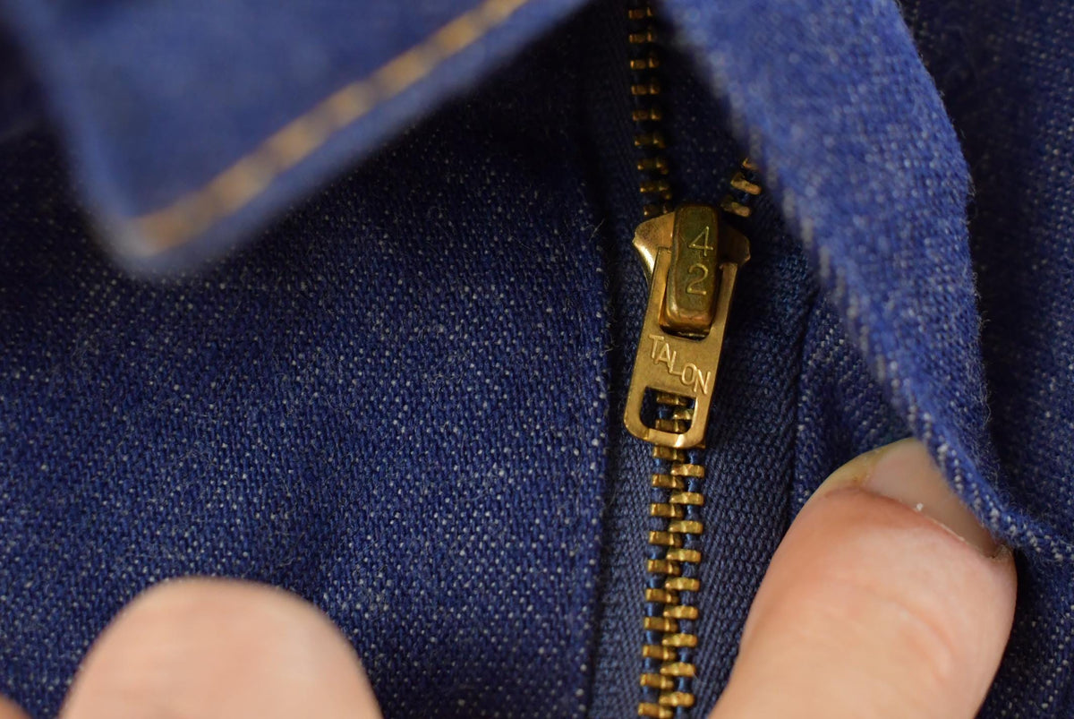 Vintage 1980s Montgomery Ward Flare Denim Blue Jeans Women's 24 x 30 from propervintagecanada