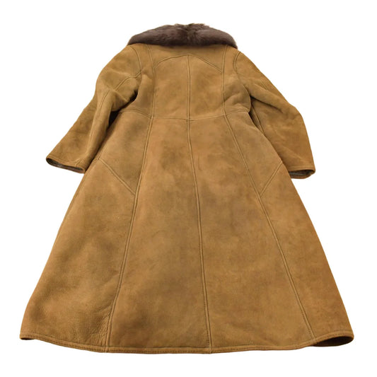 Vintage 1980s Morlands Lambskin Shearling Leather Jacket from propervintagecanada