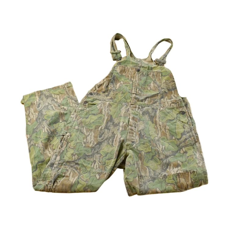 Vintage 1980s Mossy Oak Camo Hunting Overalls Men's 36 x 29 from propervintagecanada