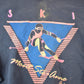 Vintage 1980s Mount St Anne Neon Ski Mountain Souvenir Crewneck Sweatshirt Made In USA Men's XL from propervintagecanada