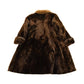 Vintage 1980s Mouton Fur Coat Adult Large Men's Large from propervintagecanada