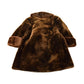Vintage 1980s Mouton Fur Coat Adult Large Men's Large from propervintagecanada