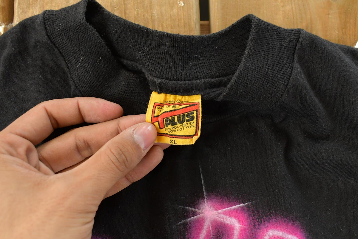 Vintage 1980s Mr. Mudd Air Brushed T Shirt Men's M from propervintagecanada
