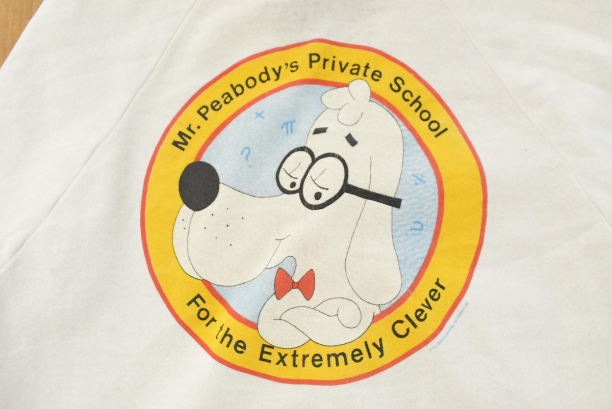 Vintage 1980s Mr.Peabody's Private School Cardigan Sweatshirt Men's M from propervintagecanada