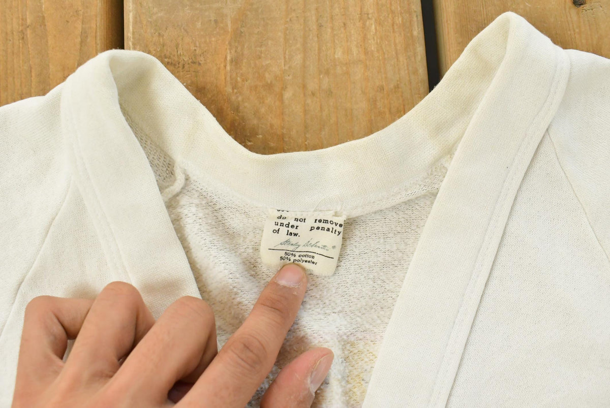 Vintage 1980s Mr.Peabody's Private School Cardigan Sweatshirt Men's M from propervintagecanada