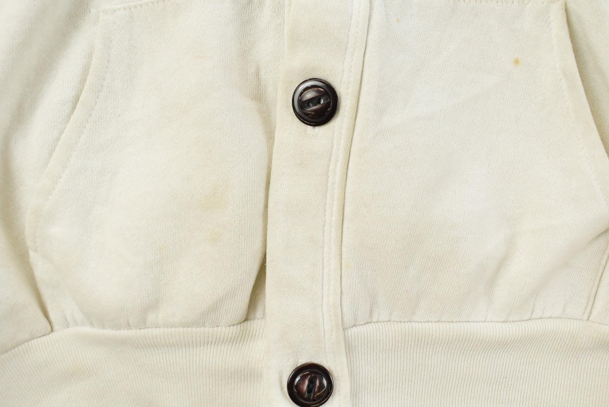 Vintage 1980s Mr.Peabody's Private School Cardigan Sweatshirt Men's M from propervintagecanada