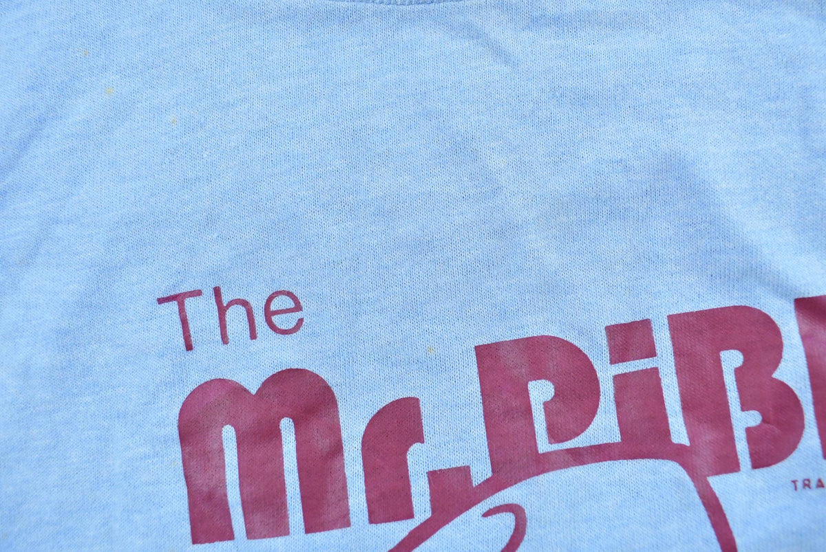 Vintage 1980s Mr Pibb Soccer Classic Cowboy Promotional T-Shirt Men's L from propervintagecanada