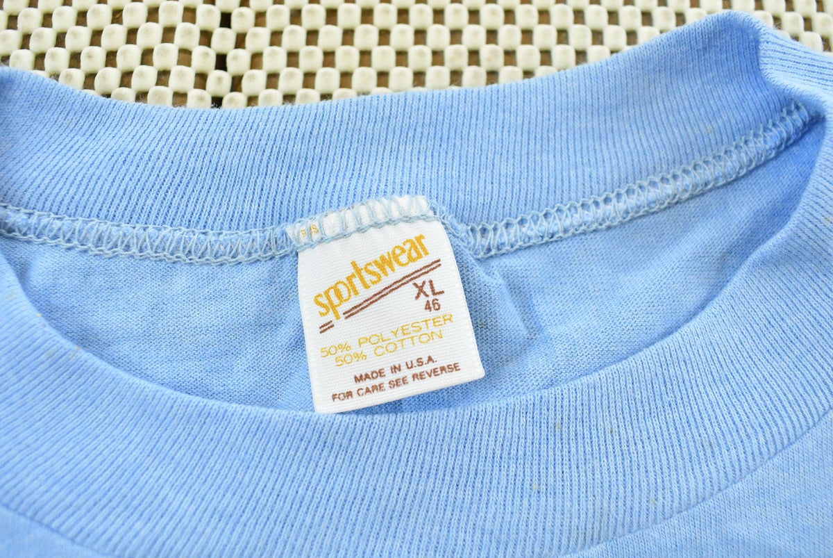 Vintage 1980s Mr Pibb Soccer Classic Cowboy Promotional T-Shirt Men's L from propervintagecanada