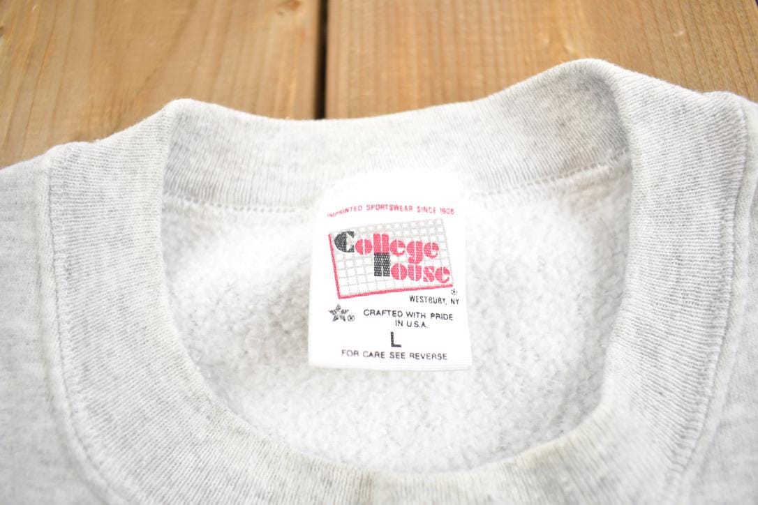 Vintage 1980s Mt. Aloysius College Crewneck Made In USA Men's Large from propervintagecanada