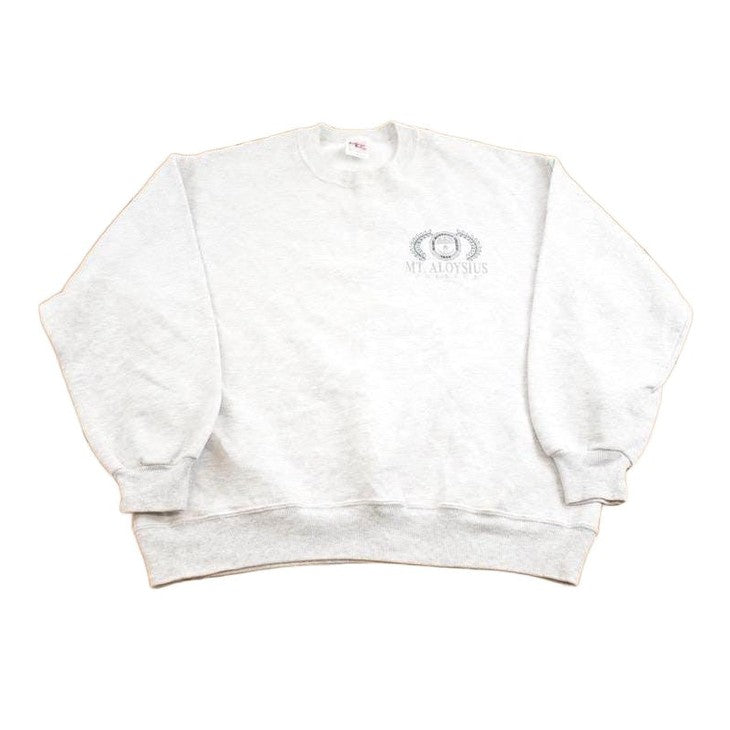 Vintage 1980s Mt. Aloysius College Crewneck Made In USA Men's Large from propervintagecanada