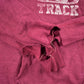 Vintage 1980s Mt Vernon Track Graphic Hoodie Men's Small from propervintagecanada