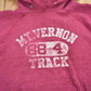 Vintage 1980s Mt Vernon Track Graphic Hoodie Men's Small from propervintagecanada