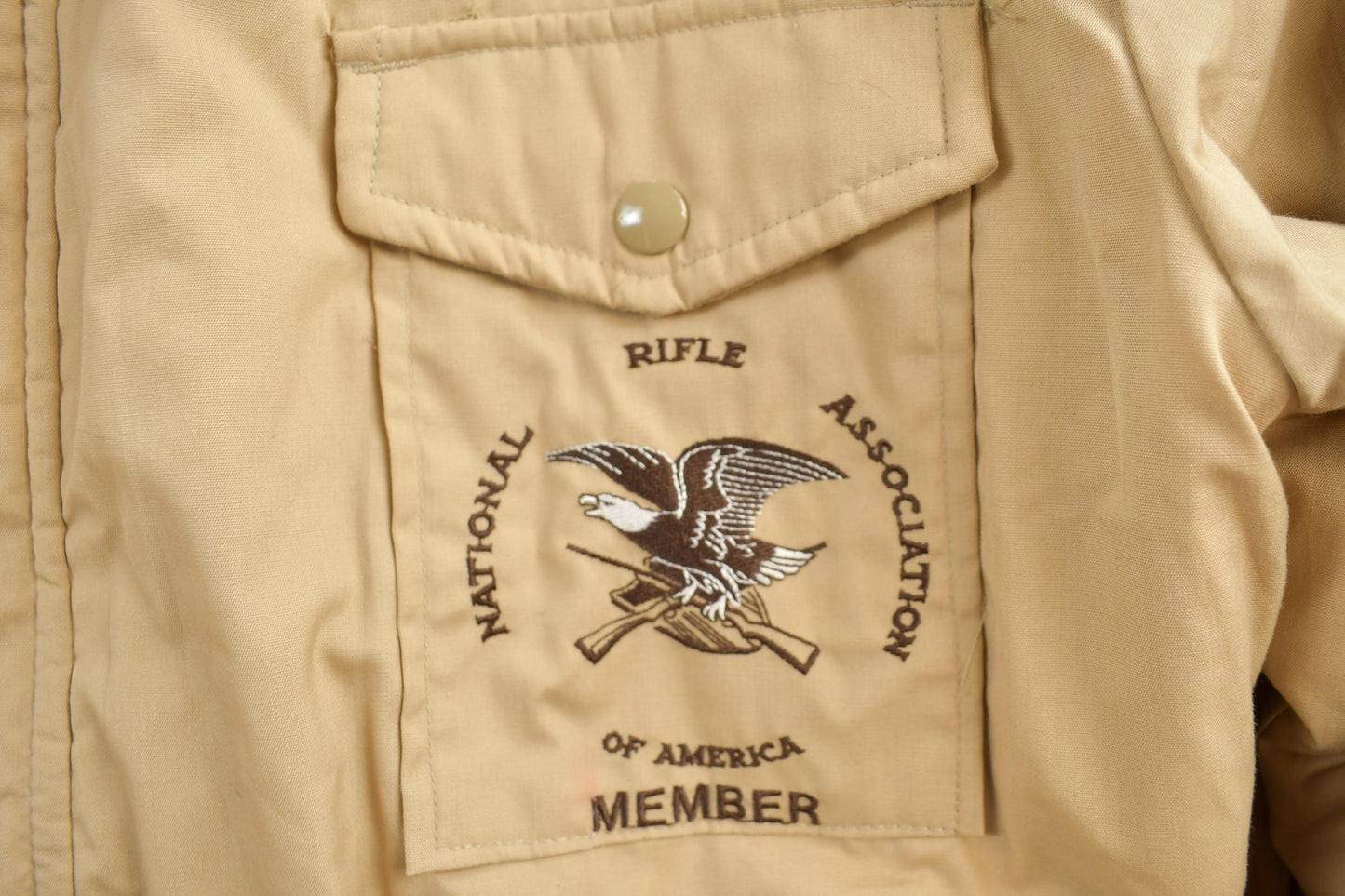 Vintage 1980s National Rifle Association Hunting Jacket Men's XL from propervintagecanada