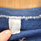 Vintage 1980s Navy Blank Crewneck Sweatshirt Women's L from propervintagecanada
