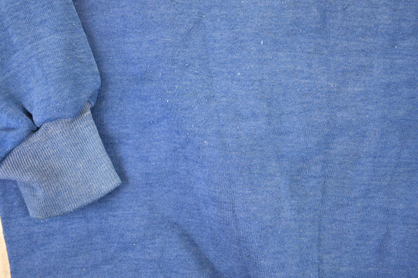 Vintage 1980s Navy Blank Crewneck Sweatshirt Women's L from propervintagecanada