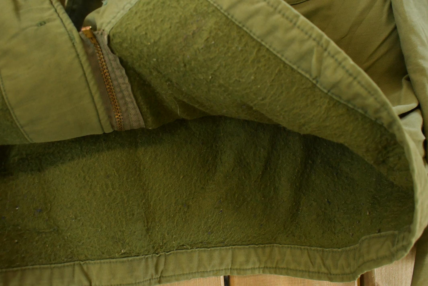 Vintage 1980s Navy Deck Jacket Men's Large / Wool Lined / Army Green / Vintage Army / Militaria / True Vintage from propervintagecanada