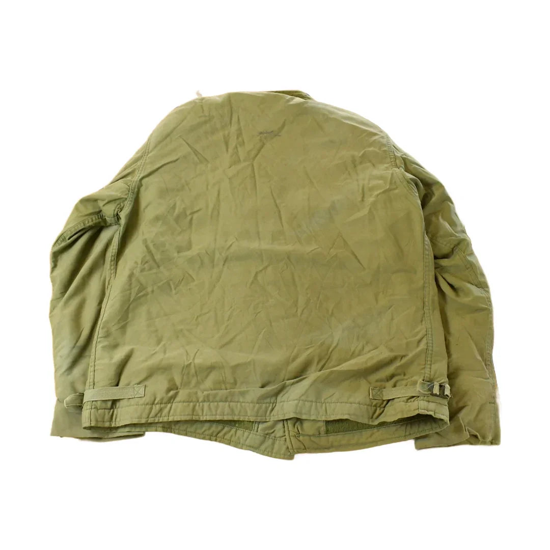 Vintage 1980s Navy Deck Jacket Men's Large / Wool Lined / Army Green / Vintage Army / Militaria / True Vintage from propervintagecanada