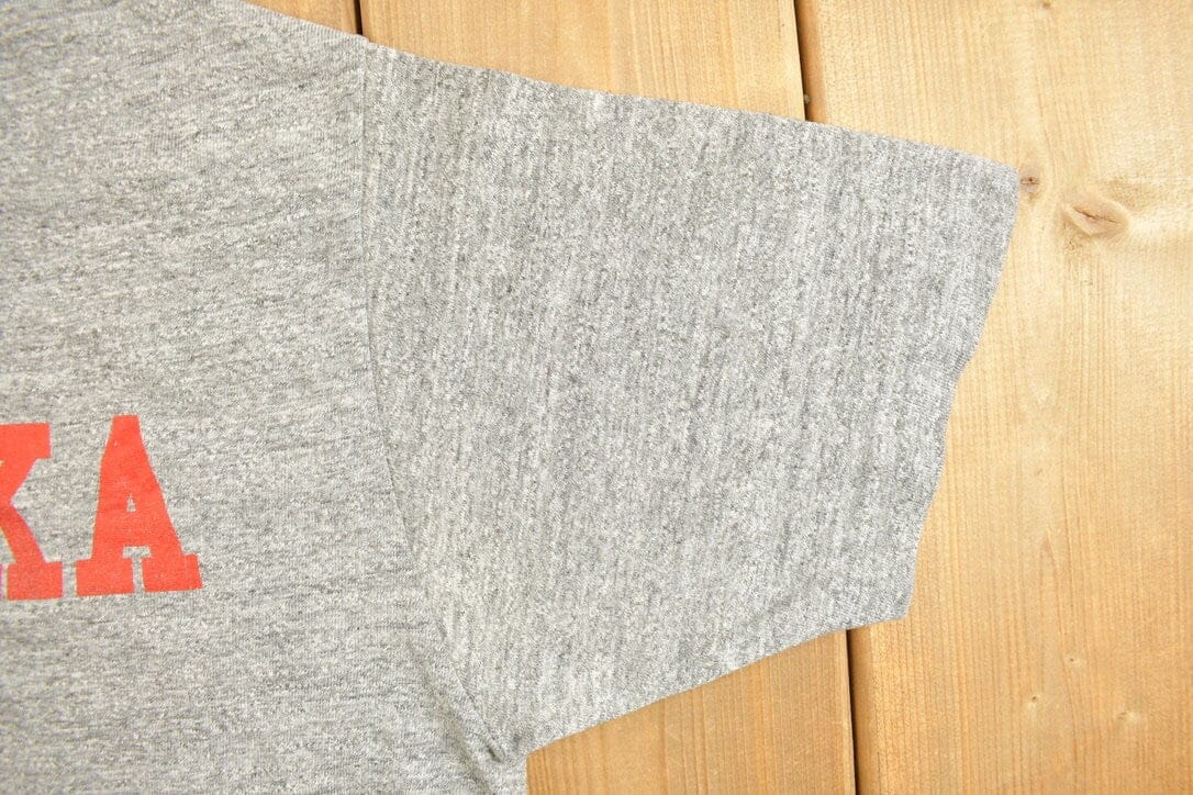 Vintage 1980s Nebraska Athletic Dept University Collegiate T-Shirt Men's M from propervintagecanada