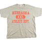 Vintage 1980s Nebraska Athletic Dept University Collegiate T-Shirt Men's M from propervintagecanada