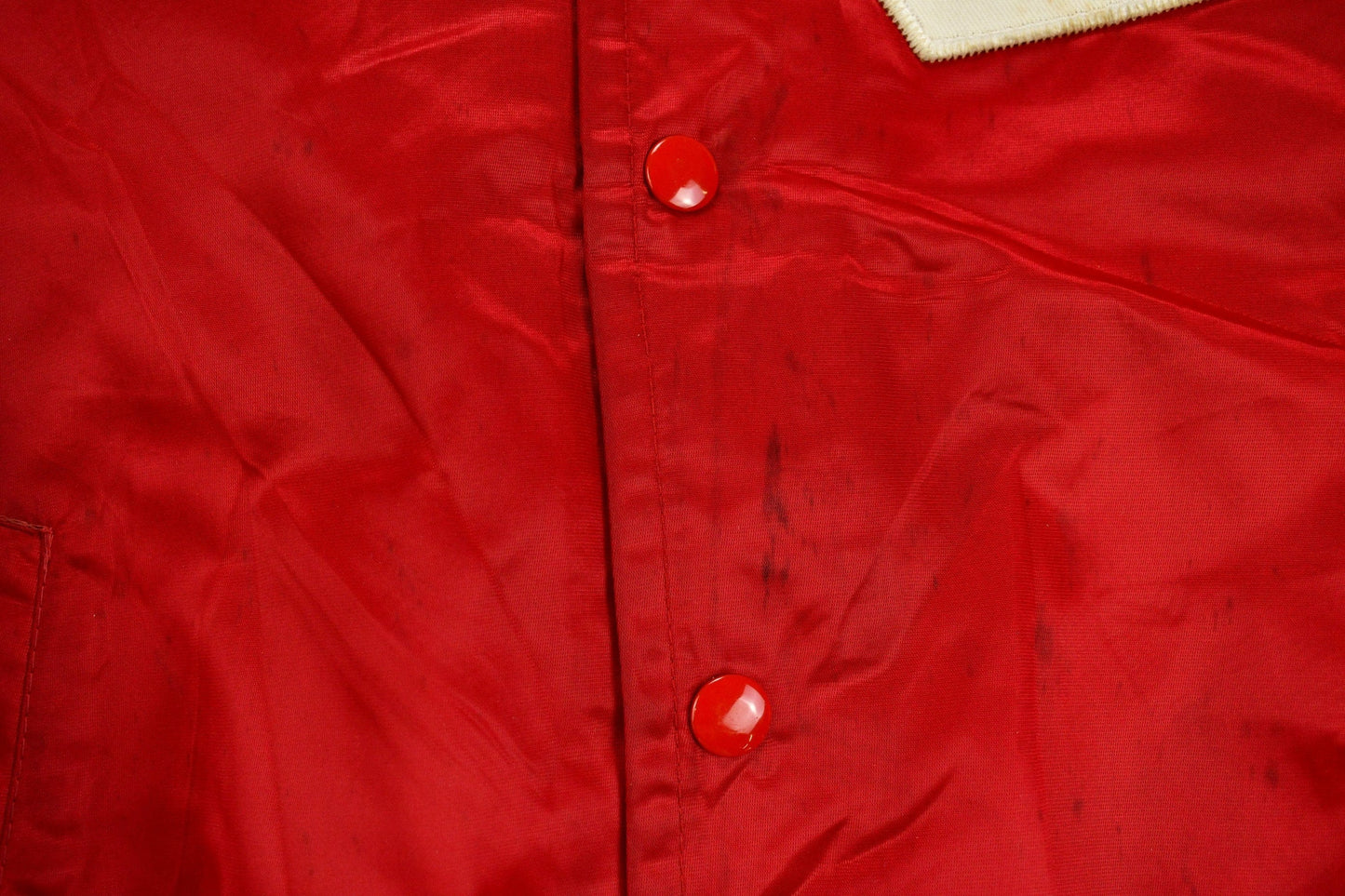 Vintage 1980s New Jersey Rockets Fleece Lined Satin Jacket Men's S from propervintagecanada