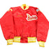 Vintage 1980s New Jersey Rockets Fleece Lined Satin Jacket Men&