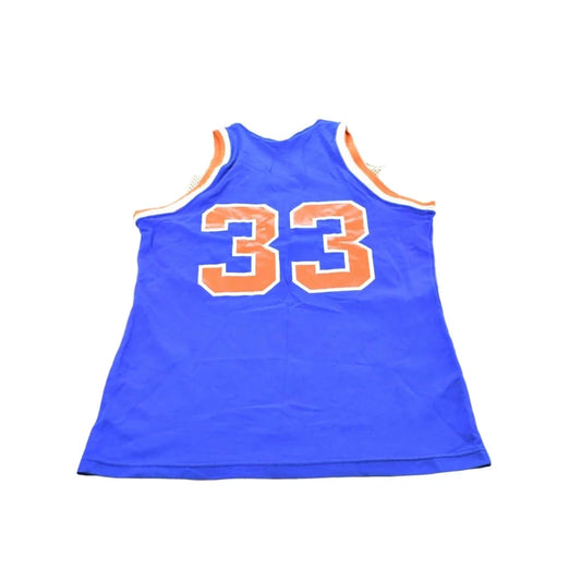 Vintage 1980s New York Knicks Patrick Ewing Sand Knit NBA Basketball Jersey Size M Men's Medium from propervintagecanada