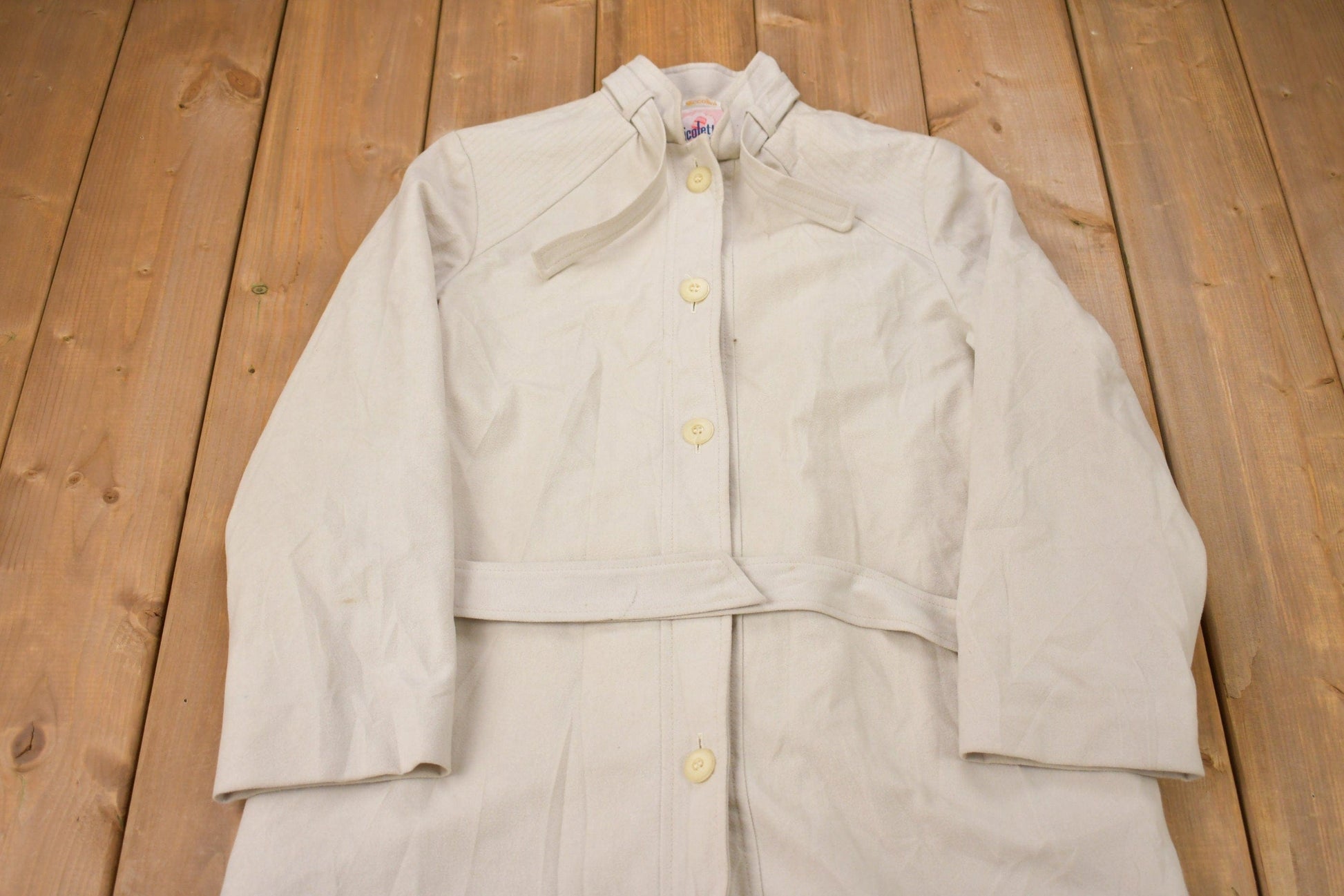 Vintage 1980s Nicollini Nicolette Fleece Jacket Men's Medium from propervintagecanada
