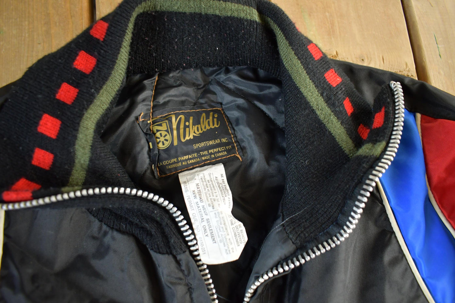 Vintage 1980s Nikaldi Light Jacket Men's XL from propervintagecanada