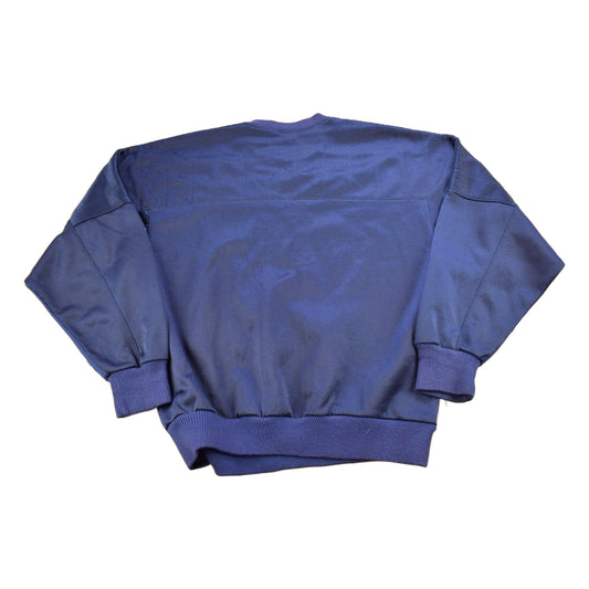 Vintage 1980s Nike Big Swoosh Jersey Like Crewneck Sweatshirt from propervintagecanada