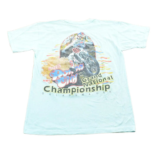 Vintage 1980s NMA Ponca City Grand National Championship Motocross T-Shirt Mens S from propervintagecanada