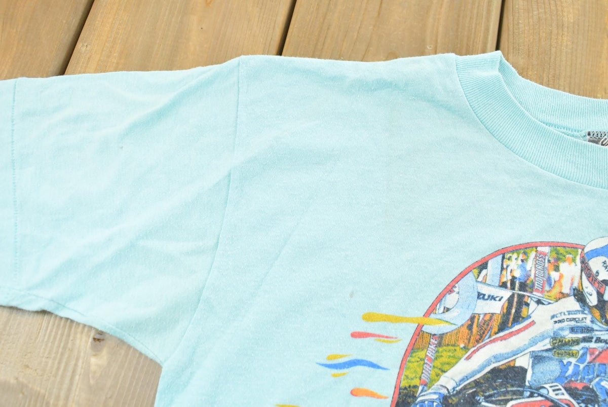 Vintage 1980s NMA Ponca City Grand National Championship Motocross T-Shirt Mens S from propervintagecanada