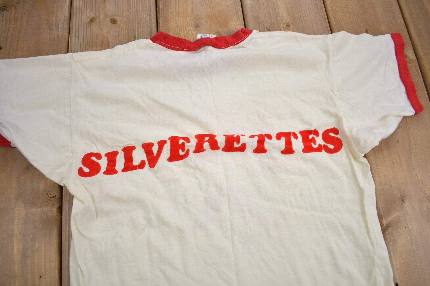 Vintage 1980s Northern Illinois University Collegiate Champion T-Shirt Men's XS from propervintagecanada