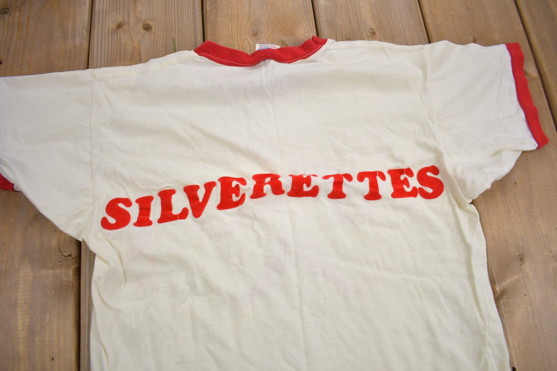 Vintage 1980s Northern Illinois University Collegiate Champion T-Shirt Men's XS from propervintagecanada