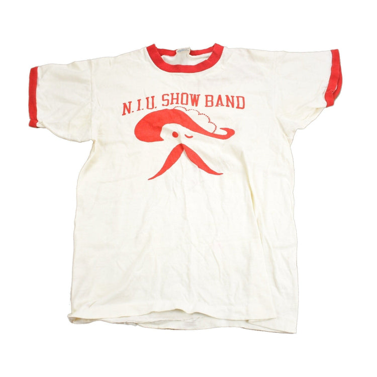 Vintage 1980s Northern Illinois University Collegiate Champion T-Shirt Men's XS from propervintagecanada
