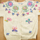 Vintage 1980s Northern Isles Hand Knit Cardigan Sweater Women's M from propervintagecanada