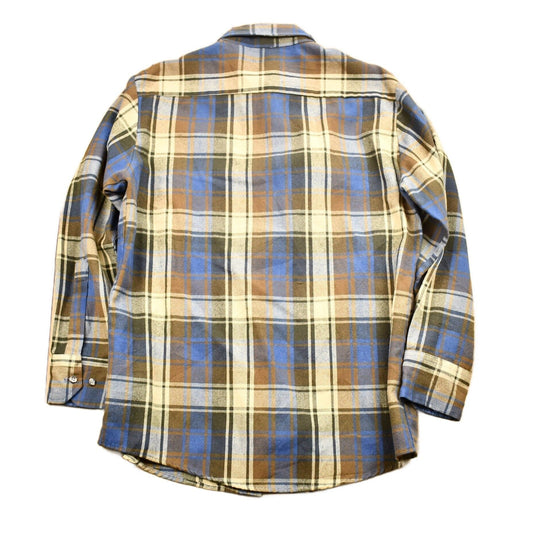 Vintage 1980s Northwest Territory Button Up Plaid ShirtMen's Medium from propervintagecanada