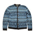 Vintage 1980s Norvyk Pure Wool Cardigan Sweater Diamond Pattern Women&