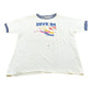 Vintage 1980s Norwegian Cruise Line Scuba Souvenir Ringer T-Shirt Men's L from propervintagecanada