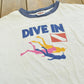 Vintage 1980s Norwegian Cruise Line Scuba Souvenir Ringer T-Shirt Men's L from propervintagecanada