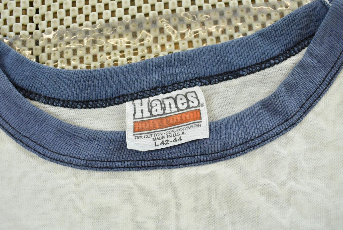 Vintage 1980s Norwegian Cruise Line Scuba Souvenir Ringer T-Shirt Men's L from propervintagecanada