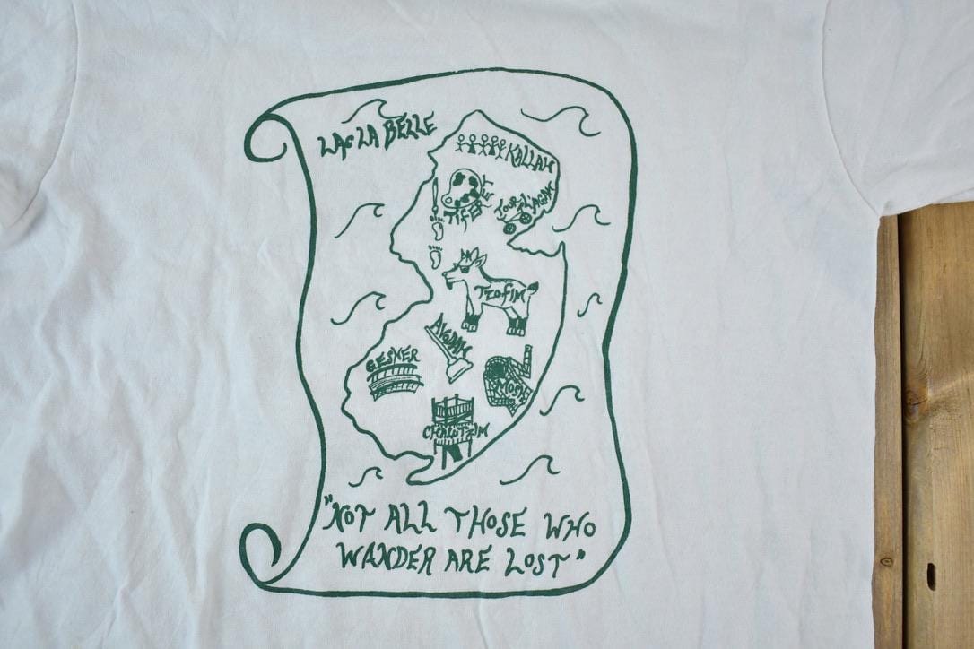 Vintage 1980s Not All those Who Wander Are Lost Souvenir Single Stitch Graphic Print T-Shirt Men's Small